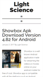 Mobile Screenshot of light-science.com